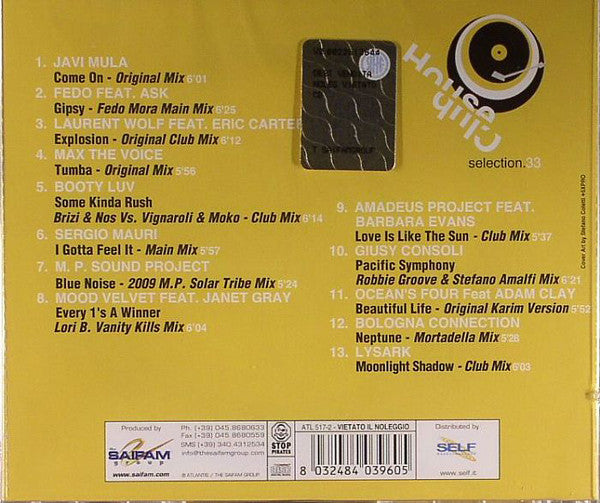 Various : House Club Selection 33 (CD, Comp)
