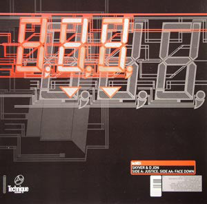 Skyver & D Jon : Justice / Face Down (12")
