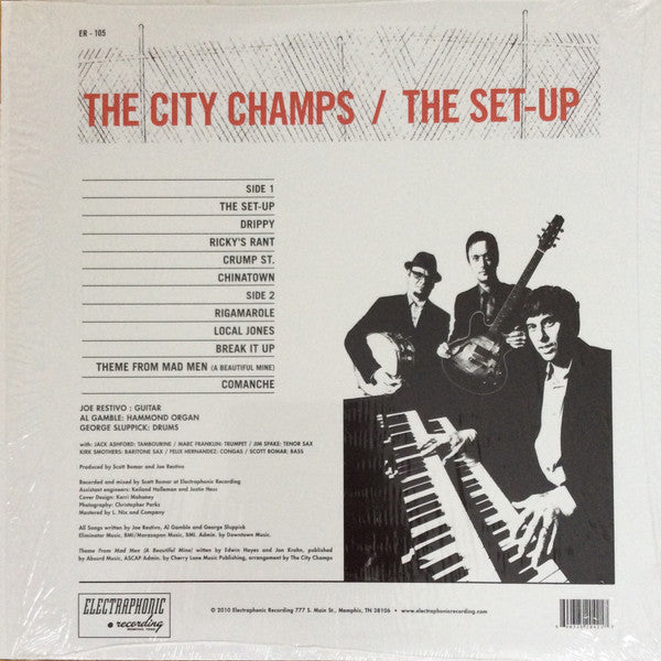 The City Champs : The Setup (LP, Album)