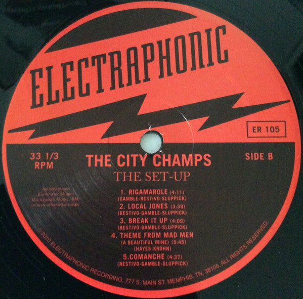 The City Champs : The Setup (LP, Album)