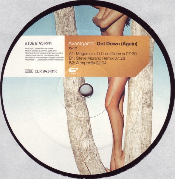 Avant Garde : Get Down (Again) (Part 2) (12")