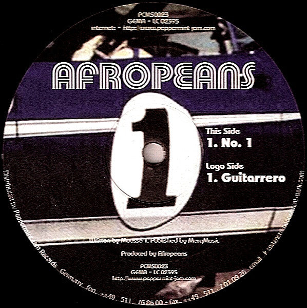 Afropeans : No. 1 (12")