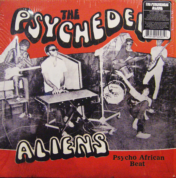 The Psychedelic Aliens : Psycho African Beat (LP, Comp)