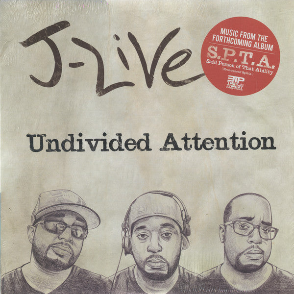 J-Live : Undivided Attention EP (12", EP)