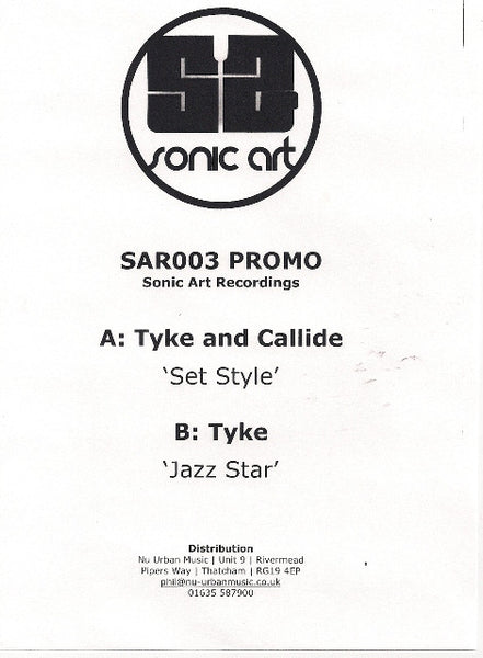 Tyke And Callide : Set Style / Jazz Star (12", Promo, W/Lbl)