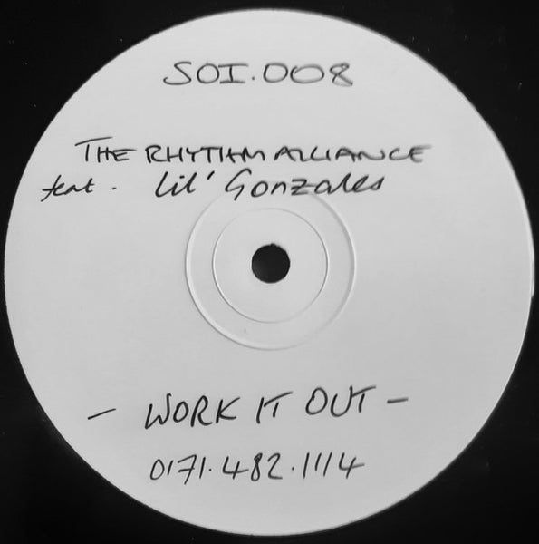 The Rhythm Alliance : Work It Out (12", W/Lbl)