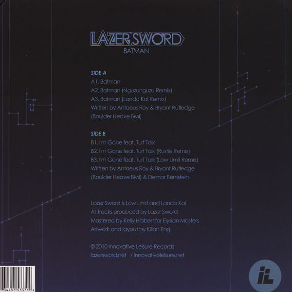 Lazer Sword : Batman (12", Single)