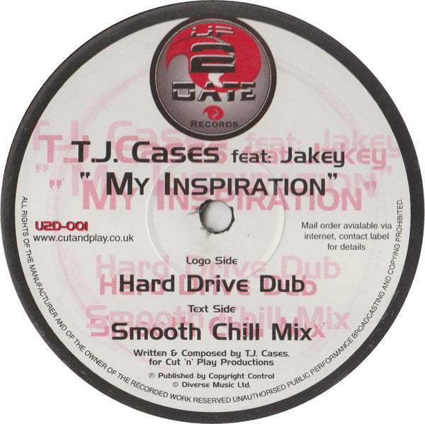 TJ Cases Feat. Jakey : My Inspiration (Remixes) (12")