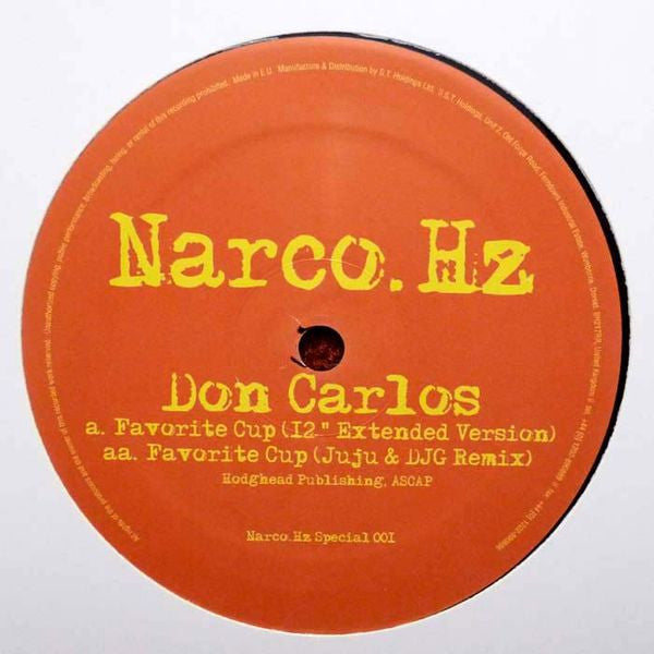 Don Carlos (2) : Favorite Cup (12")