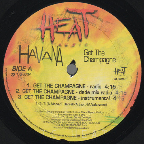 Havana (10) : Get The Champagne (12")