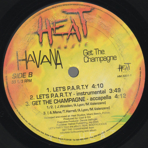 Havana (10) : Get The Champagne (12")