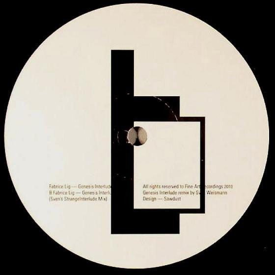 Fabrice Lig : Genesis Interlude (12", EP)
