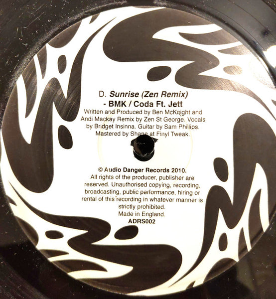 Foxrox & Geetox / BMK (3) & Coda (11) : Too Much Temptation / Sunrise (Zen Remix) (12")