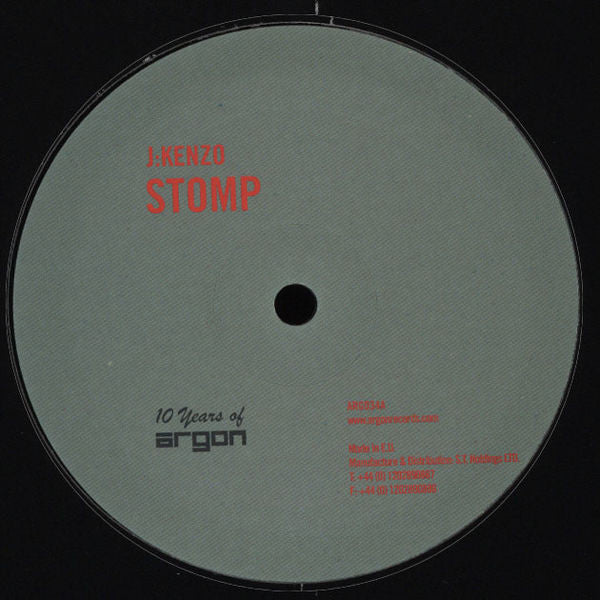 J:Kenzo : Stomp / Between Two Worlds (12")