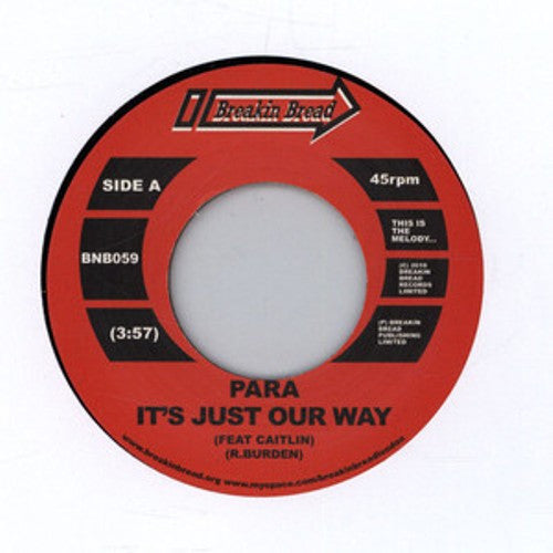 DJ Para (2) : It's Just Our Way / Paradee (7")