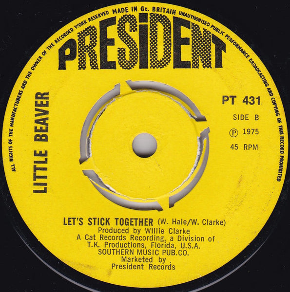 Little Beaver : Let The Good Times Roll (7", Single)