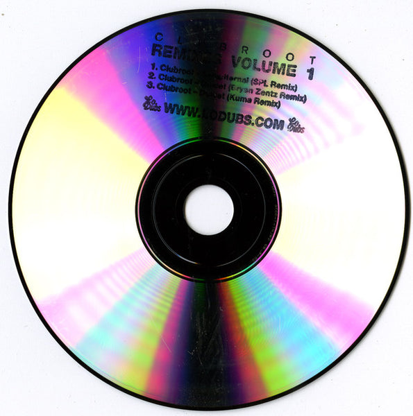 Clubroot : Remixes Volume 1 (12", EP, Ltd + CDr)