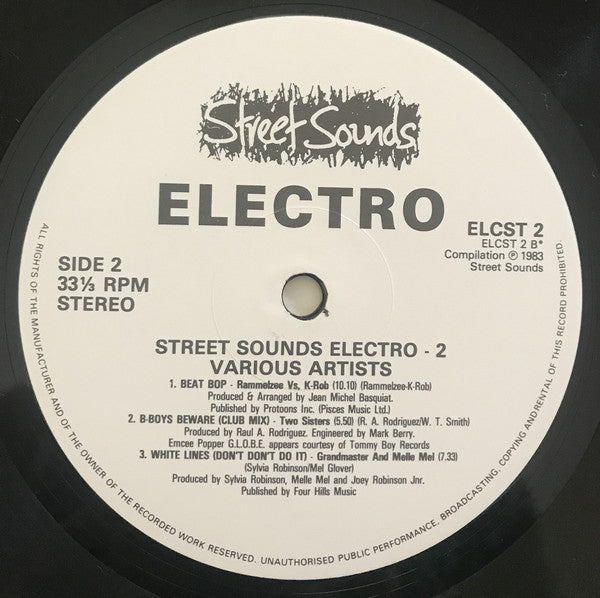 Various : Street Sounds Electro 2 (LP, Comp, Mixed)