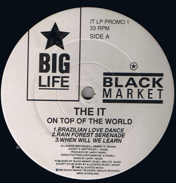 The It : On Top Of The World (12", Promo, Smplr)