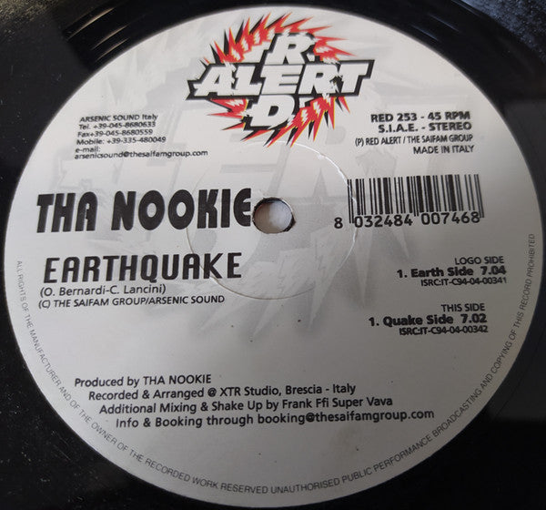 Tha Nookie : Earthquake (12")