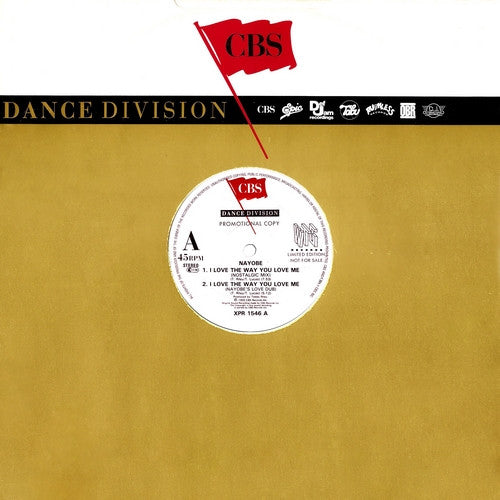 Nayobe : I Love The Way You Love Me (12", Ltd, Promo)