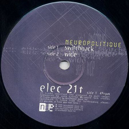 Neuropolitique : Switchback (12")