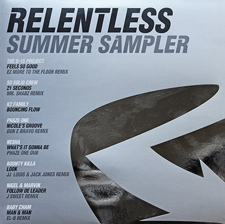 Various : Relentless (Summer Sampler) (2x12", Smplr)