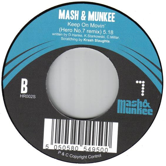 Hero No.7 Vs Mash & Munkee : Keeping It Real? (Mash & Munkee Remix) (7")