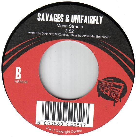 Savages & Unifairfly : Blow Up Your Box (7")