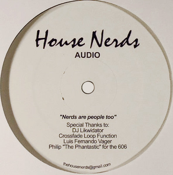 The House Nerds : Edit Juan / Keep Your Promise (12")