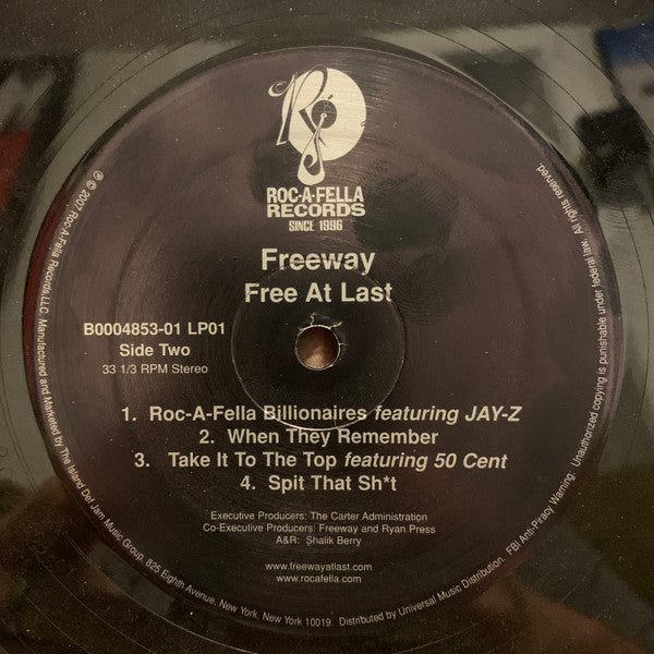Freeway : Free At Last (2xLP, Album)