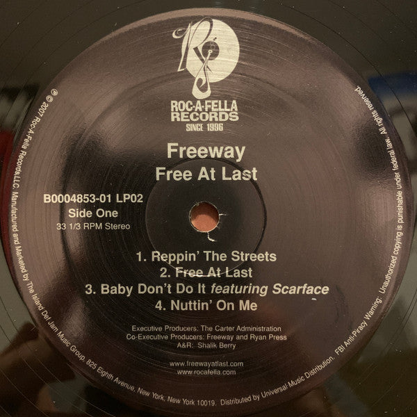 Freeway : Free At Last (2xLP, Album)