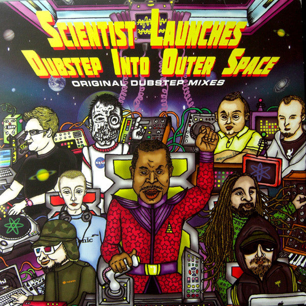 Various : Scientist Launches Dubstep Into Outer Space (Original Dubstep Mixes) (4x12", Comp)