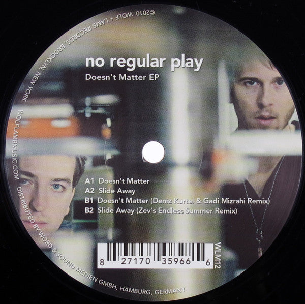No Regular Play : Doesn't Matter EP (12")