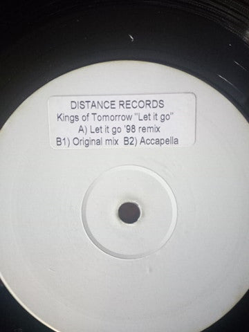 Kings Of Tomorrow : Let It Go (12", W/Lbl, Sti)