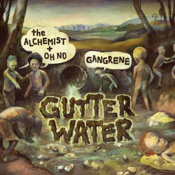Gangrene (3) : Gutter Water (2xLP, Album, Gre)