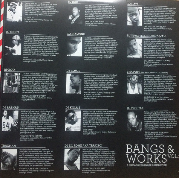 Various : Bangs & Works Vol.1 (3xLP, Comp)