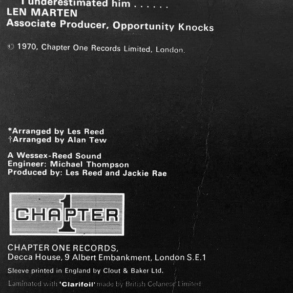 Gerry Monroe : Sally - Pride Of Our Alley (LP, Album)