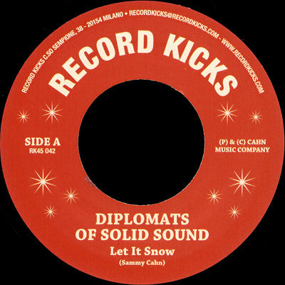 The Diplomats Of Solid Sound / Ray Harris & The Fusion Experience : Let It Snow / Soulful Christmas (7", Single, Ltd)