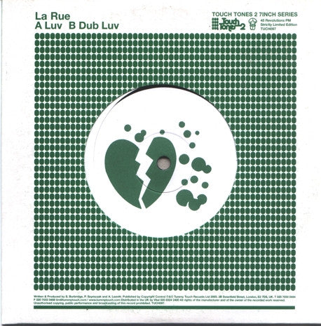 La Rue : Luv (7")