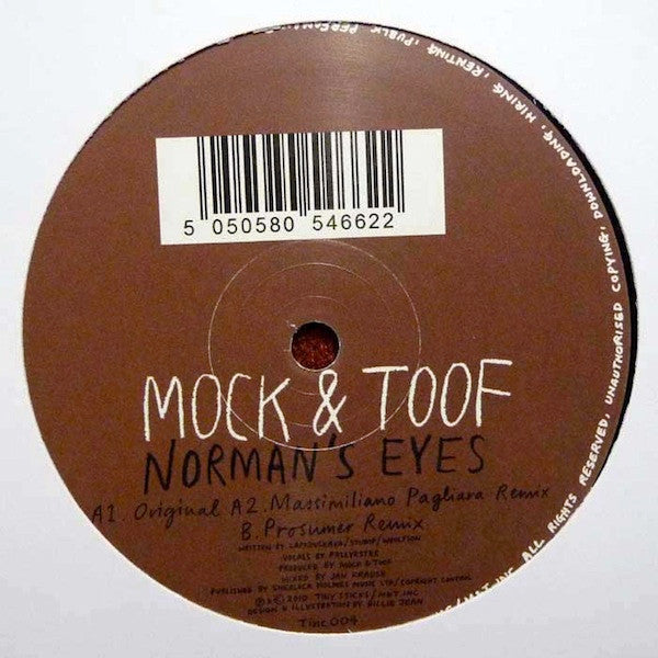 Mock & Toof : Normans Eyes (12")