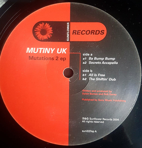 Mutiny : Mutations 2 EP (12", EP)