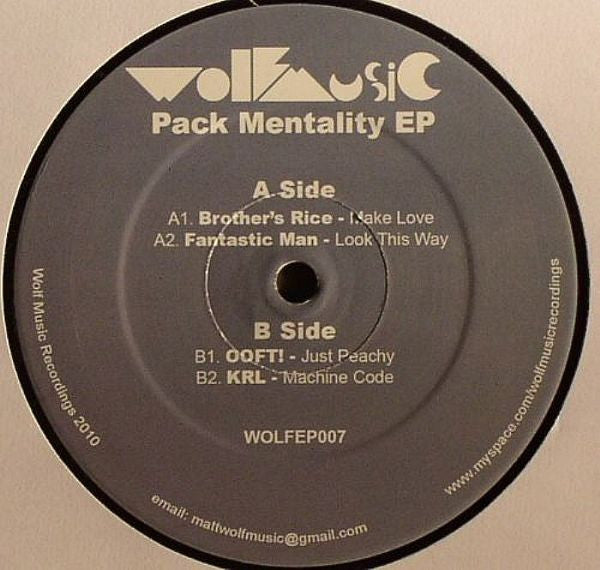 Various : Pack Mentality EP (12", EP)