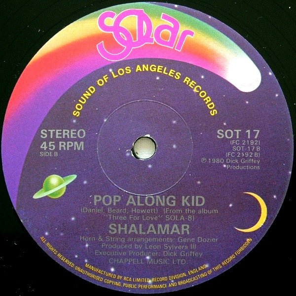 Shalamar : Make That Move (12")