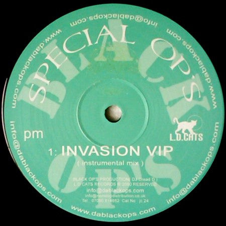 Black Ops (3) : Invasion V.I.P (12")