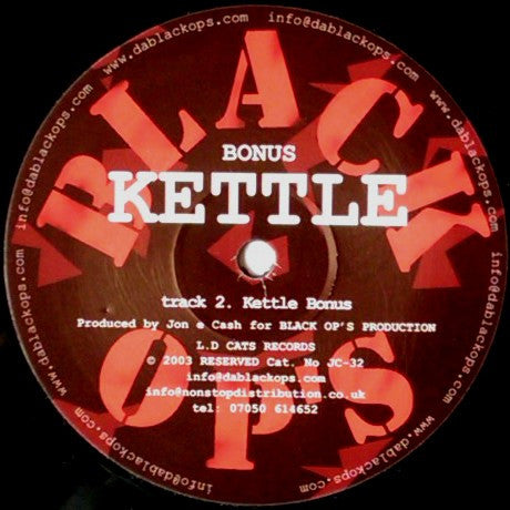 Jon E Cash : Kettle (12")