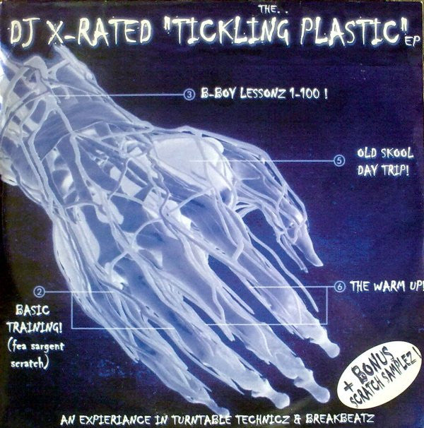 DJ X-Rated : The Tickling Plastic EP (12", EP)