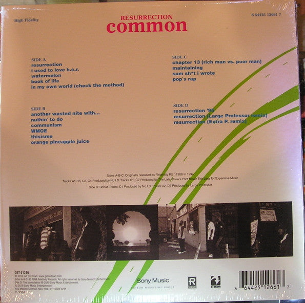 Common : Resurrection (2xLP, Album, RE, RM)