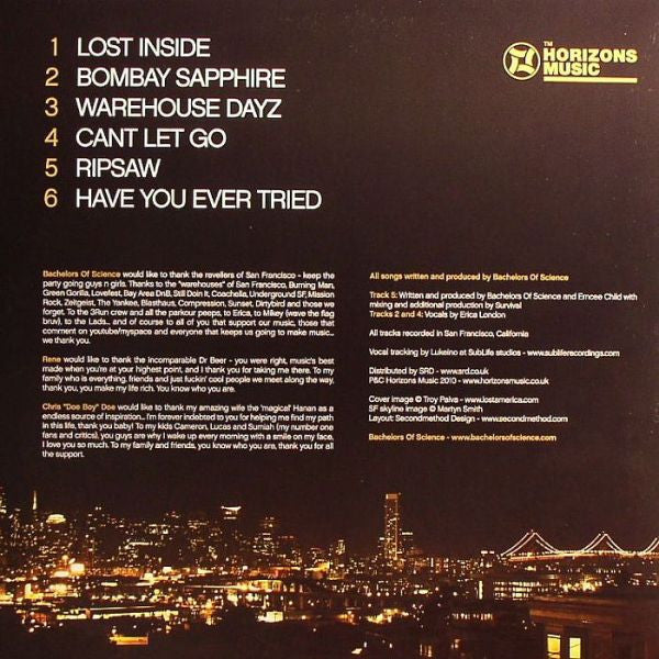 Bachelors Of Science : Warehouse Dayz (3x12", Album)