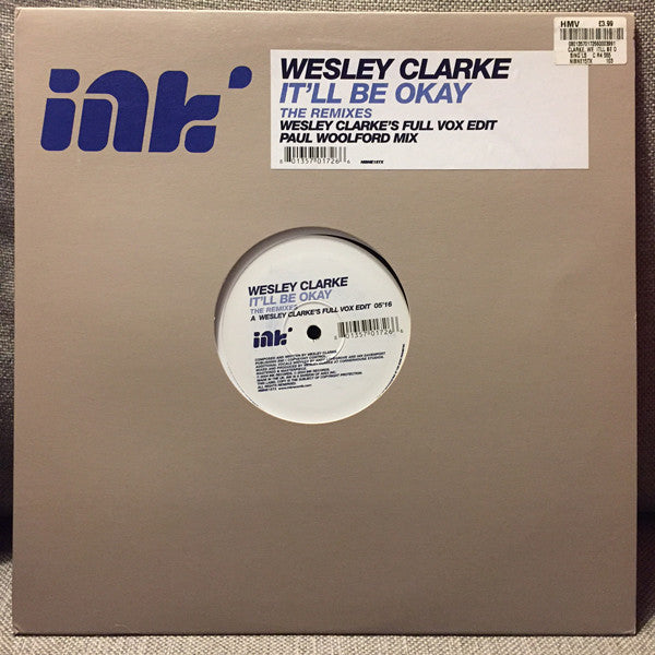 Wez Clarke : It'll Be Okay (The Remixes) (12")